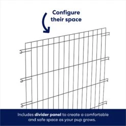 Frisco Heavy Duty Enhanced Lock Double Door Fold & Carry Wire Dog Crate & Mat Kit -Cat Dog Supply Store 233736 PT6. AC SS1800 V1671661487
