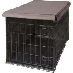 Frisco Crate Cover, Gray -Cat Dog Supply Store 234096 PT4. AC SS1800 V1602883282