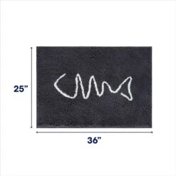 Frisco Microfiber Chenille Fish Bone Litter Mat -Cat Dog Supply Store 236242 PT1. AC SS1800 V1676556265