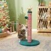 Frisco Holiday 29.5-in Candy Cane Sisal Cat Scratching Post With Toy -Cat Dog Supply Store 236565 MAIN. AC SS1800 V1601330186