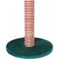 Frisco Holiday 29.5-in Candy Cane Sisal Cat Scratching Post With Toy -Cat Dog Supply Store 236565 PT5. AC SS1800 V1601330796