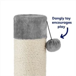 Frisco 35-in Heavy Duty Sisal Cat Scratching Post With Toy -Cat Dog Supply Store 238150 PT3. AC SS1800 V1667227022
