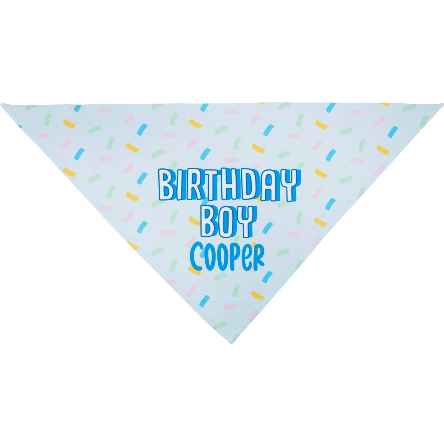Frisco Birthday Boy Personalized Dog & Cat Bandana 6 Frisco Birthday Boy Personalized Dog & Cat Bandana - Image 4