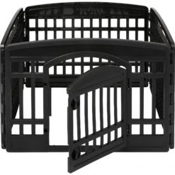 Frisco 4-Panel Dog Exercise Playpen With Door, 24-in -Cat Dog Supply Store 244546 PT3. AC SS1800 V1603409186