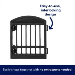 Frisco 4-Panel Dog Exercise Playpen With Door, 24-in -Cat Dog Supply Store 244546 PT5. AC SS1800 V1603412508