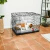 Frisco Heavy Duty All-in-1 Multi-Stage 3 Door Collapsible Wire Dog Crate -Cat Dog Supply Store 247915 MAIN. AC SS1800 V1609193885