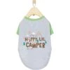 Frisco Happy Lil' Camper Dog & Cat T-Shirt 1 Frisco Happy Lil' Camper Dog & Cat T-Shirt -Cat Dog Supply Store 248789 MAIN. AC SS1800 V1673304393