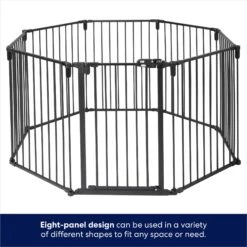 Frisco Steel 8-Panel Configurable Dog Gate & Playpen -Cat Dog Supply Store 250603 PT3. AC SS1800 V1666119611