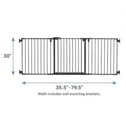 Frisco Steel 3-Panel Configurable Dog Gate, 30-in 9 Frisco Steel 3-Panel Configurable Dog Gate, 30-in -Cat Dog Supply Store 250607 PT1. AC SS1800 V1620916951