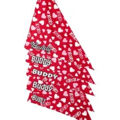Frisco XOXO Hearts Personalized Dog & Cat Bandana -Cat Dog Supply Store 254203 PT4. AC SS1800 V1632418571