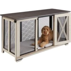 Frisco "Denver" Dog Crate Credenza & Mat Kit 12 Frisco "Denver" Dog Crate Credenza & Mat Kit -Cat Dog Supply Store 255326 PT3. AC SS1800 V1617037359