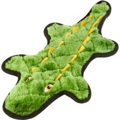 Frisco Alligator Stuffing-Free Flat Plush Squeaky Dog Toy & Frisco Raccoon Stuffing-Free Flat Plush Squeaky Dog Toy -Cat Dog Supply Store 255471 PT1. AC SS1800 V1602691588