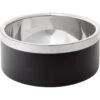 Frisco Insulated Two-Toned Non-Skid Stainless Steel Dog & Cat Bowl