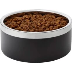 Frisco Insulated Two-Toned Non-Skid Stainless Steel Dog & Cat Bowl 11 Frisco Insulated Two-Toned Non-Skid Stainless Steel Dog & Cat Bowl -Cat Dog Supply Store 257168 PT2. AC SS1800 V1612366714