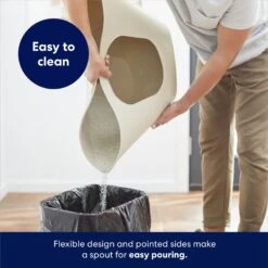 Frisco Leaf High-Sided Cat Litter Box, Large -Cat Dog Supply Store 258782 PT3. AC SS1800 V1675279642