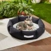 Frisco Indoor/Outdoor Deep Dish Cuddler Bolster Cat & Dog Bed -Cat Dog Supply Store 262150 MAIN. AC SS1800 V1619807932