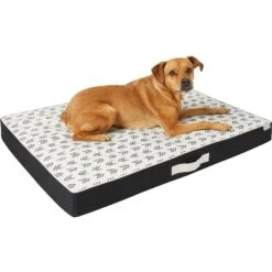 Frisco Indoor/Outdoor Arrow Print Pillow Dog Bed W/Removable Cover -Cat Dog Supply Store 262153 PT2. AC SS1800 V1619534330