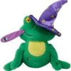 Frisco Magic Wizard Frog Plush Squeaky Dog Toy -Cat Dog Supply Store 265588 MAIN. AC SS1800 V1620918772