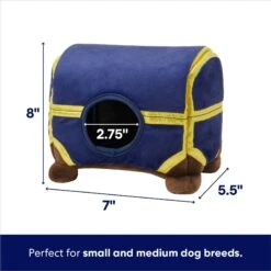 Frisco Magic Chest Hide & Seek Puzzle Plush Squeaky Dog Toy -Cat Dog Supply Store 265614 PT1. AC SS1800 V1695761047
