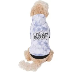Frisco Woof Tiedye Print Dog & Cat Hoodie -Cat Dog Supply Store 267986 PT2. AC SS1800 V1637649411