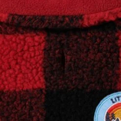 Frisco Mediumweight Red Plaid Insulated Dog & Cat Sherpa Coat -Cat Dog Supply Store 268320 PT6. AC SS1800 V1628779412