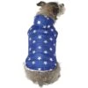 Frisco Mediumweight Metallic Star Print Insulated Dog & Cat Parka, Navy -Cat Dog Supply Store 268413 MAIN. AC SS1800 V1628697119