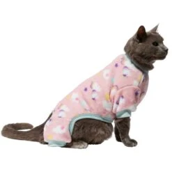 Frisco Dog & Cat Cozy Plush Fleece PJs, Unicorns -Cat Dog Supply Store 268469 PT3. AC SS1800 V1637720561