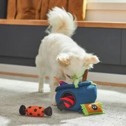 Frisco Halloween Candy Cauldron Hide & Seek Puzzle Plush Squeaky Dog Toy -Cat Dog Supply Store 270490 PT3. AC SS1800 V1689878557