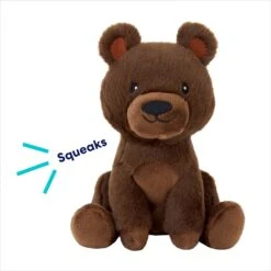 Frisco Camping Bear Plush Squeaky Dog Toy -Cat Dog Supply Store 270999 PT2. AC SS1800 V1686579090