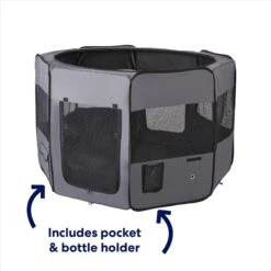 Frisco Soft-Sided Dog, Cat & Small Pet Exercise Playpen 11 Frisco Soft-Sided Dog, Cat & Small Pet Exercise Playpen -Cat Dog Supply Store 277929 PT3. AC SS1800 V1667227657