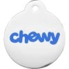 Frisco Chewy Stainless Steel Personalized Dog & Cat ID Tag With Enamel Infill, Round -Cat Dog Supply Store 281947 MAIN. AC SS1800 V1622725677