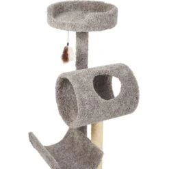 Frisco Real Carpet Cat Tree With Tunnel -Cat Dog Supply Store 282763 PT3. AC SS1800 V1621949556