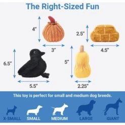 Frisco Fall Farmhouse Hide & Seek Puzzle Plush Squeaky Dog Toy -Cat Dog Supply Store 285629 PT2. AC SS1800 V1636990881