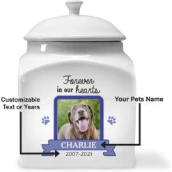 Frisco "Forever In Our Hearts" Personalized Urn -Cat Dog Supply Store 287037 PT4. AC SS1800 V1633702806