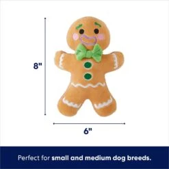 Frisco Holiday Naughty Or Nice Gingerbread Man Reversible Plush Squeaky Dog Toy 9 Frisco Holiday Naughty Or Nice Gingerbread Man Reversible Plush Squeaky Dog Toy -Cat Dog Supply Store 287217 PT1. AC SS1800 V1694814444