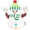 Frisco Holiday Naughty Or Nice Snowman Reversible Plush Squeaky Dog Toy -Cat Dog Supply Store 287219 MAIN. AC SS1800 V1632774892