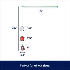 Frisco Winter Flowers Teaser Cat Toy With Catnip 7 Frisco Winter Flowers Teaser Cat Toy With Catnip -Cat Dog Supply Store 287275 PT1. AC SS1800 V1695046485