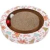Frisco Holiday Scratch & Roll Cardboard Scratcher Cat Toy With Catnip