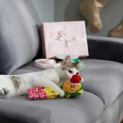 Frisco Holiday Burger & Fries Plush Cat Toy With Catnip, 2 Count -Cat Dog Supply Store 287901 PT3. AC SS1800 V1632775913