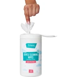 Frisco Gentle Cleaning Waterless Grooming Wipes For Puppies & Kittens, Green Tea Scent -Cat Dog Supply Store 291592 PT3. AC SS1800 V1627306647