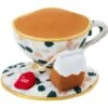 Frisco Brunch Teacup Plush Squeaky Dog Toy -Cat Dog Supply Store 297232 MAIN. AC SS1800 V1642086403