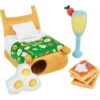 Frisco Brunch Breakfast In Bed Hide & Seek Puzzle Plush Squeaky Dog Toy -Cat Dog Supply Store 297282 MAIN. AC SS1800 V1642086232