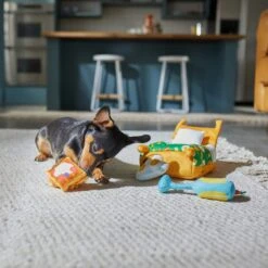 Frisco Brunch Breakfast In Bed Hide & Seek Puzzle Plush Squeaky Dog Toy -Cat Dog Supply Store 297282 PT3. AC SS1800 V1642088003