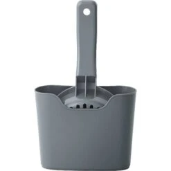 Frisco Plastic Litter Scooper With Caddy & IRIS USA Open Top Litter Box With Scatter Shield -Cat Dog Supply Store 298166 PT1. AC SS1800 V1623199048