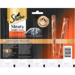 Sheba Meaty Tender Sticks Chicken Flavor Soft Adult Cat Treats & Frisco Moppy Ball Cat Toy With Catnip -Cat Dog Supply Store 298506 PT2. AC SS1800 V1623204147