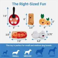 Frisco Lunar New Year Good Fortune Food Plush Squeaky Dog Toy 6 Frisco Lunar New Year Good Fortune Food Plush Squeaky Dog Toy -Cat Dog Supply Store 298883 PT1. AC SS1800 V1640883681