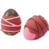 Frisco Valentine Chocolate Covered Strawberries Latex Squeaky Dog Toy -Cat Dog Supply Store 298923 MAIN. AC SS1800 V1637693910