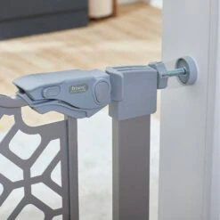 Frisco Metal Geometric Pattern Extra Tall Auto-close Dog Gate -Cat Dog Supply Store 299514 PT5. AC SS1800 V1627306936