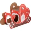 Frisco Valentine Love Carriage Cardboard Cat House, 2-Story -Cat Dog Supply Store 301565 MAIN. AC SS1800 V1637693765