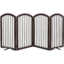 Frisco Arch 4-Panel Solid Wood Dog Gate 8 Frisco Arch 4-Panel Solid Wood Dog Gate -Cat Dog Supply Store 305152 PT2. AC SS1800 V1639669041